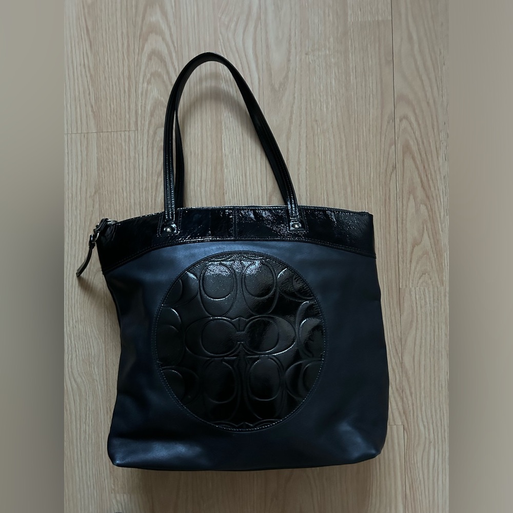 brand new Coach purse real leather